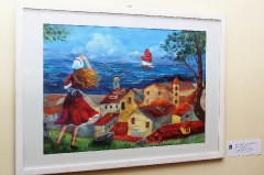 В ЦРК открылась детская художественная выставка «Сказки и рассказы русских писателей»
