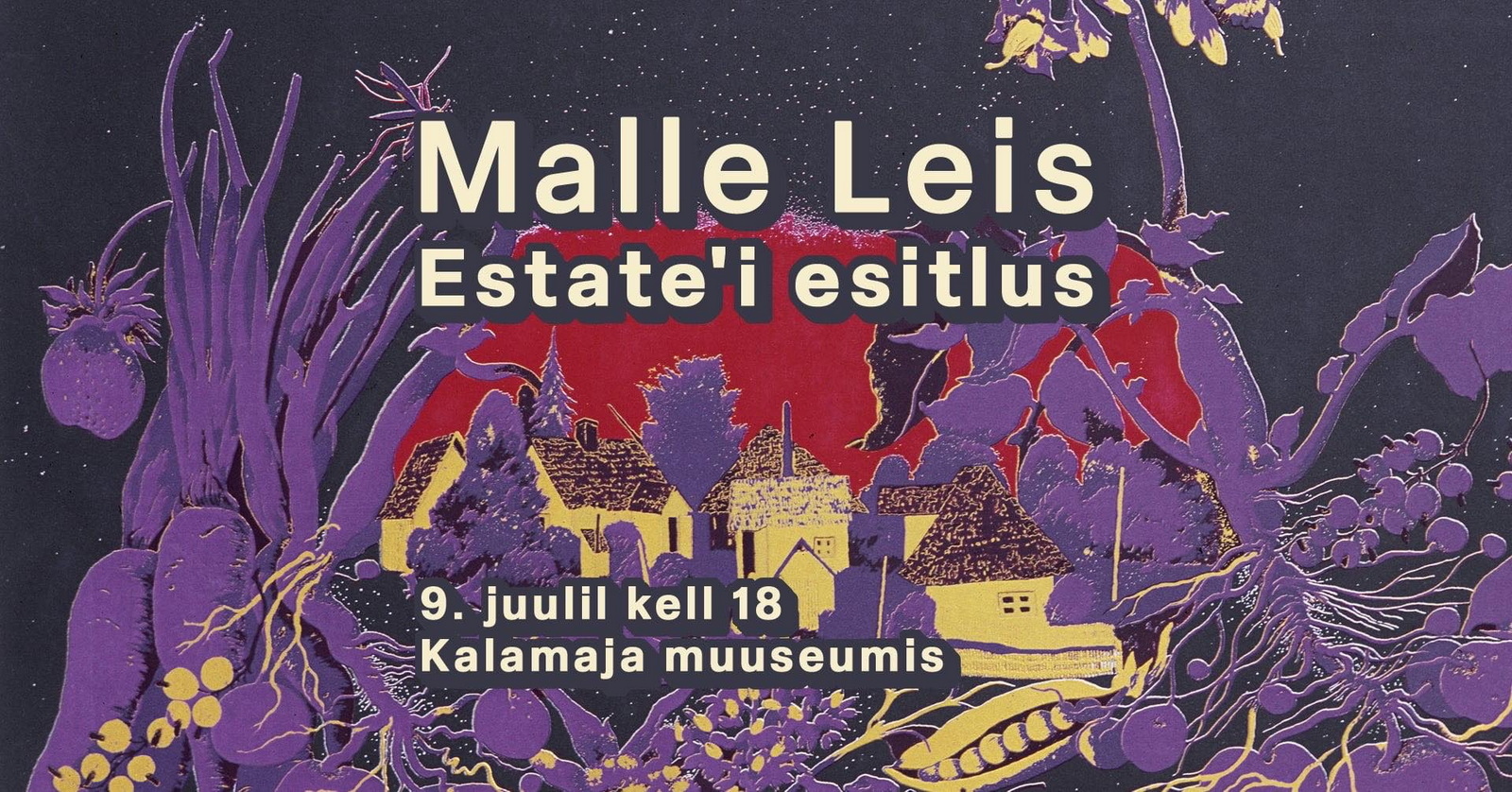 Презентация работ Малле Лейс в музее Каламая в Таллине (ФОТО)