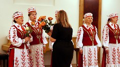 12. Концерт народной песни -У ворот снеговорот-. Центр русской культуры, 1 декабря 2024 г. Фото -Александр Хмыыров