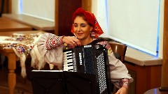 14. Концерт народной песни -У ворот снеговорот-. Центр русской культуры, 1 декабря 2024 г. Фото -Александр Хмыыров