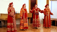 20. Концерт народной песни -У ворот снеговорот-. Центр русской культуры, 1 декабря 2024 г. Фото -Александр Хмыыров