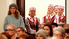 21. Концерт народной песни -У ворот снеговорот-. Центр русской культуры, 1 декабря 2024 г. Фото -Александр Хмыыров
