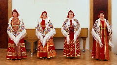 24. Концерт народной песни -У ворот снеговорот-. Центр русской культуры, 1 декабря 2024 г. Фото -Александр Хмыыров