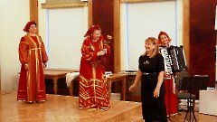 29. Концерт народной песни -У ворот снеговорот-. Центр русской культуры, 1 декабря 2024 г. Фото -Александр Хмыыров