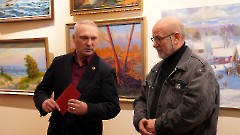 02. Открытие осенней выставки Объединения русских художников в Эстонии. Центр культуры MERE, 21 ноября 2025 г. Фото- Александр Хмыров