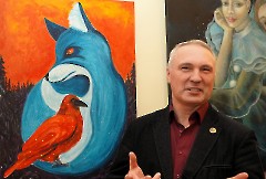 24. Открытие осенней выставки Объединения русских художников в Эстонии. Центр культуры MERE, 21 ноября 2025 г. Фото- Александр Хмыров