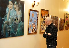 39. Открытие осенней выставки Объединения русских художников в Эстонии. Центр культуры MERE, 21 ноября 2025 г. Фото- Александр Хмыров