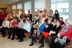 02. Открытие выставки Ирины Барсегян «Женская сила». Силламяэский центр досуга и культуры, 6 марта 2026 года. Фото- Александр Хмыров