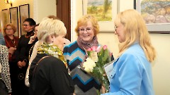 26. Открытие персональной выставки Ольги Логиновой. Центр культуры -Мере-, 28 октября 2025 г. Фото- Александр Хмыров