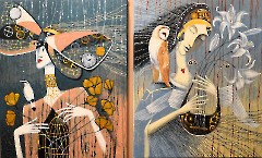 43. Открытие выставки «Музыка зимних праздников» в Театральной галерее. 6 ноября 2025 г. Фото- Александр Хмыров