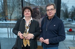 31. Открытие выставки Сергея Минина -Калевала и северные мотивы-. Центр культуры -Кая-, 21 февраля 2025 г. Фото - Урмас Роос 