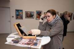 42. Открытие выставки Сергея Минина -Калевала и северные мотивы-. Центр культуры -Кая-, 21 февраля 2025 г. Фото - Урмас Роос 