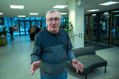 44. Открытие выставки Сергея Минина -Калевала и северные мотивы-. Центр культуры -Кая-, 21 февраля 2025 г. Фото - Урмас Роос 