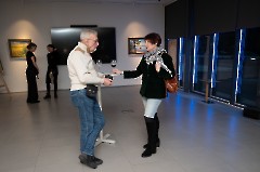 48. Открытие выставки Сергея Минина -Калевала и северные мотивы-. Центр культуры -Кая-, 21 февраля 2025 г. Фото - Урмас Роос 