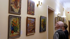 06. Открытие выставки «НАЧАЛО» объединения MARA ART-STUDIO. Центр русской культуры, 28 января 2025 г. Фото -  Александр Хмыров