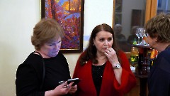 08. Открытие выставки «НАЧАЛО» объединения MARA ART-STUDIO. Центр русской культуры, 28 января 2025 г. Фото -  Александр Хмыров