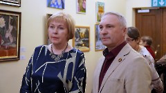 09. Открытие выставки «НАЧАЛО» объединения MARA ART-STUDIO. Центр русской культуры, 28 января 2025 г. Фото -  Александр Хмыров