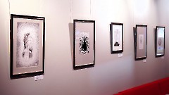03. На открытии выставки Сергея Волочаева «Графика +». Narva Vaba Lava, 29 сентября 2024 г. Фото- Александр Хмыров