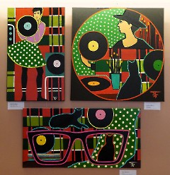 21. Открытие выставки Инны Тюриковой  «M.ART». Нарва, ДК «Ругодив», 23 августа 2025 г. Фото- Александр Хмыров