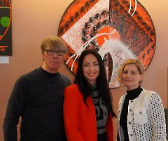 51. Открытие выставки Инны Тюриковой  «M.ART». Нарва, ДК «Ругодив», 23 августа 2025 г. Фото- Александр Хмыров