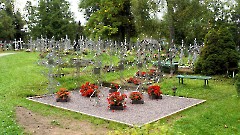 03. Пюхтицкий Успенский ставропигиальный женский монастырь. Кладбище. 1 сентября 2025 г. Фото Александра Хмырова