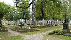 07. Пюхтицкий Успенский ставропигиальный женский монастырь. Кладбище. 1 сентября 2025 г. Фото Александра Хмырова