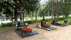 10. Пюхтицкий Успенский ставропигиальный женский монастырь. Кладбище. 1 сентября 2025 г. Фото Александра Хмырова