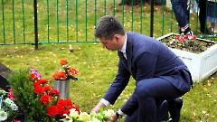 8. Локса. Воинское захоронение № 4. 31 августа 2023 г. Фото - Александр Хмыров