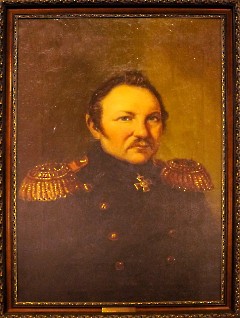 32. Портрет адмирала Фаддея Фаддеевича Беллинсгаузена (20.09.1778-25.01.1852). Центр культуры 'Mere' (Центр русской культуры), 29 ноября 2025 г. Фото- Александр Хмыров