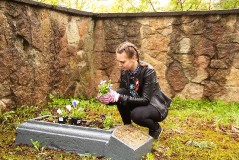 Субботник на Кладбище Эстонского стрелкового корпуса 7 мая 2019 г.