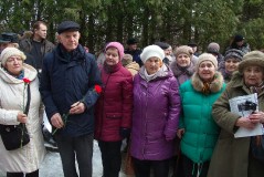 Памятный митинг на месте высадки советского морского десанта в 1944 г. Мерекюла, 14 февраля 2019 г.
