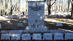 1-0, Квартал A2. Военное кладбище. Таллин. Фото - Александр Хмыров, 12 марта 2024 г.