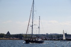 Выход в Таллинский залив накануне дня ВМФ