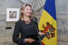 Открытие выставки молдавского художника Семена Замши