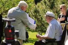 Эдгар Сависаар принимает поздравления с Юбилеем!