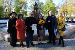 Награждение участников конкурса чтецов в Таллине