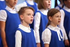 Хоровые коллективы исполнили «Песни разных народов»