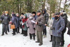 7. Ида-Вируский уезд. В очередную годовщину  высадки советского морского десанта в Мерикюла. 14.02.2021. Фото Александра Хмырова