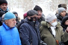 8. Ида-Вируский уезд. В очередную годовщину  высадки советского морского десанта в Мерикюла. 14.02.2021. Фото Александра Хмырова