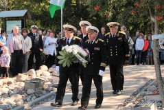 30. Памятник погибшим при таллинском переходе кораблям на полуострове Юминда. 27.08.2017.