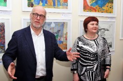 В ЦРК открылась детская художественная выставка «Сказки и рассказы русских писателей»