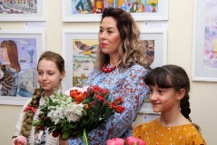 В ЦРК открылась детская художественная выставка «Сказки и рассказы русских писателей»