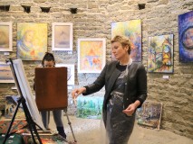 Мастер-класс художника Ровшана  Нура