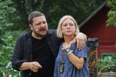 Русский театр представляет спектакль под открытым небом «Похороны по-эстонски»