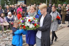 Мероприятия на мысе Юминда в память о погибших при Таллинском переходе