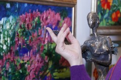 С открытия выставки Владимира Бачу «Времена года»