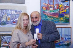 С открытия выставки Владимира Бачу «Времена года»