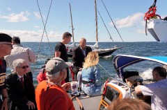 На таллинском рейде отдали дань памяти погибшим морякам