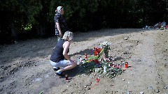 4. На месте, где находился  мемориал советским десантникам в Мерекюла после 'преноса'. Фото -  Александр Хмыров, 17 августа 2022 г.