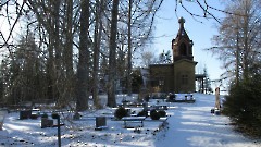 Kaika kalmistu. Вид на кладбище с востока. Фото Керсти Сийм, 7.02.2017.